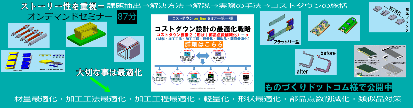 VA、VEによるコストダウン | 改善セミナー集|機械設計最適 VA、VEによるコストダウン | 改善セミナー集|機械設計最適